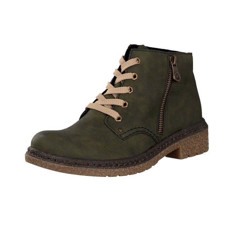 Botas Rieker 53241-54 Para Mulher - Verdes